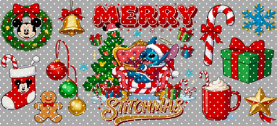 16oz Christmas-S  3443
